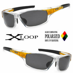 Солнцезащитные очки XLOOP, оранжевый/прозрачный