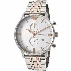 Наручные часы EMPORIO ARMANI Classic, серебристо-золотистый