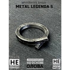 Кольцо Мануфактура Жукова, размер 17.5, серебристый