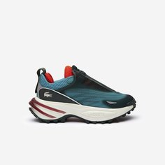 Кроссовки LACOSTE, размер T5, синий/черный