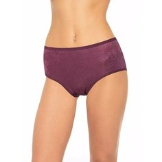 Трусы Dentelle, размер 3XL, бордовый