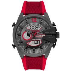 Наручные часы DIESEL, серый/красный