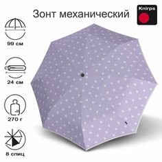 Мини-зонт Knirps, лавандовый