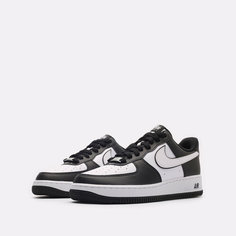 Кроссовки NIKE Air Force 1 07 Low, размер 9,5 US 43 EUR 27,5 CM, черный/белый