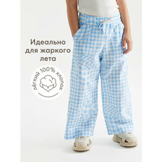 Брюки Happy Baby, размер 128-134, голубой