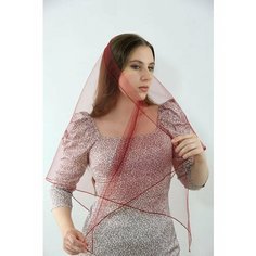 Платок МИР ШЛЯП для женщин, красный