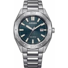 Наручные часы CITIZEN Eco-Drive, серебряный