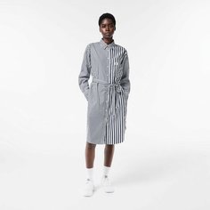 Платье LACOSTE Regular Fit, размер T38, серый