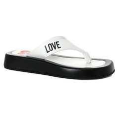 Вьетнамки LOVE MOSCHINO, размер 36, белый