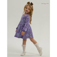 Платье SOVALINA, размер 110, фиолетовый