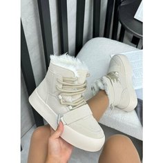 Ботинки Peng Fei, размер 39, бежевый