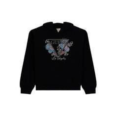 Худи GUESS, размер 12 лет, черный