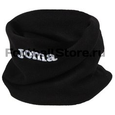 Шарф JOMA для взрослых и детей,24х26 см, one size, черный
