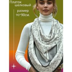 Платок GOLDEN GALA для женщин,90х90 см