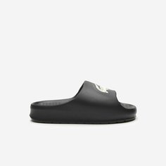 Шлепанцы LACOSTE, размер 7, черный