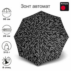 Мини-зонт Knirps, белый, черный
