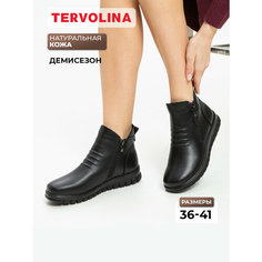 Ботинки броги TERVOLINA, размер 36, черный