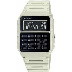 Наручные часы CASIO, черный, белый