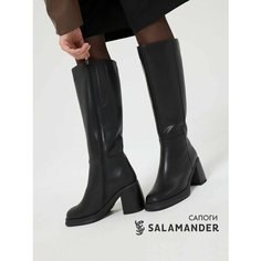 Сапоги Salamander, полнота 4 (RU)/ на узкую и среднюю стопу, размер 36, черный