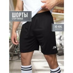 Шорты FN Stride шорты мужские спортивные, размер 6XL, черный ФН
