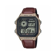 Наручные часы CASIO, бордовый, черный