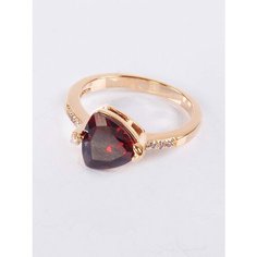 Кольцо Lotus Jewelry, гранат, размер 16, красный