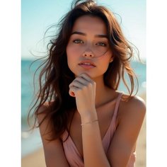 Браслет-цепочка ZOLOTO.GOLD, красное золото, 585 проба, длина 16 см.