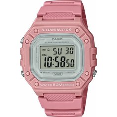 Наручные часы CASIO, серый, розовый