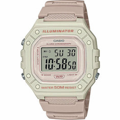 Наручные часы CASIO, белый, серый, розовый