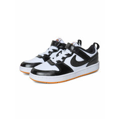 Кроссовки NIKE Court Borough Low 2 SE, размер 31 (1Y), белый/черный