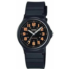 Наручные часы CASIO, оранжевый, черный