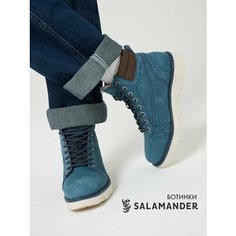 Ботинки Salamander, размер 38, темно-синий