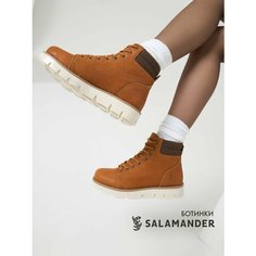 Ботинки Salamander, размер 36, светло-коричневый