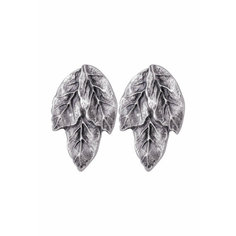 Серьги клипсы OTOKODESIGN, серебристый