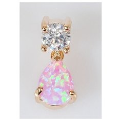 Подвеска Lotus Jewelry, опал, мультиколор