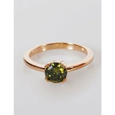 Кольцо Lotus Jewelry, перидот, размер 20, желтый