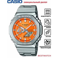 Наручные часы CASIO, оранжевый