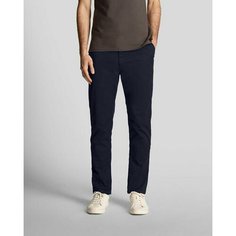 Брюки чинос Lyle & Scott Anfield Chino, размер 52 (36/32), dark navy