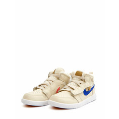Кроссовки NIKE Air Jordan 1, размер 30 (13 C), бордовый, бежевый, синий