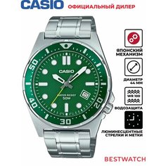 Наручные часы CASIO, зеленый