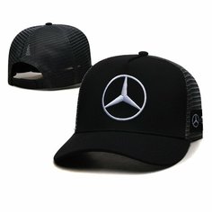 Бейсболка Mercedes-Benz Бейсболка Мерседес Кепка Mersedes для мужчин и женщин, размер 55-60, black