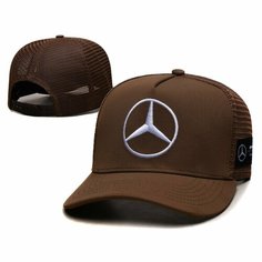 Бейсболка Mercedes-Benz Бейсболка Мерседес Кепка Mersedes для мужчин и женщин, размер 55-60, brown