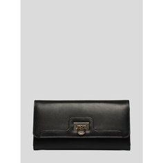 Кошелек BASCONI, фактура гладкая, black