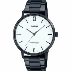 Наручные часы CASIO, белый, черный
