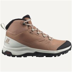 Ботинки Salomon OUTsnap CSWP, размер RU 40.5 UK 8 US 9.5, коричневый