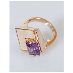 Кольцо Lotus Jewelry, перламутр, размер 16, белый