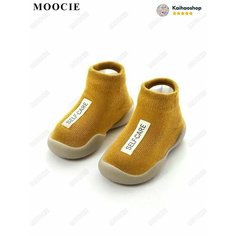 Пинетки MOOCIE, размер Длина стопы 12.5 см, yellow