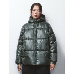 Куртка Befree Basic, размер XS/170, хаки/оливковый
