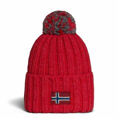 Шапка бини NAPAPIJRI Semiury Women для женщин, размер OneSize, красный