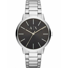 Наручные часы Armani Exchange Cayde, серебряный